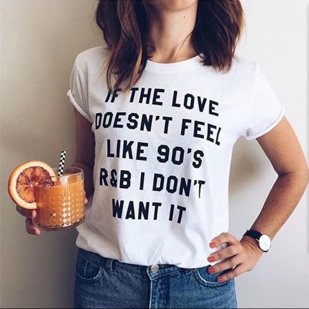 💫Restocked💫Perfect 90s R&B Love Tee